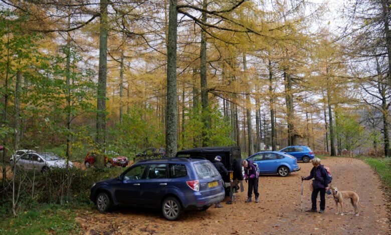 bowness knott car park