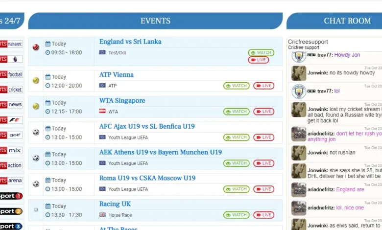 cricfree similar sites