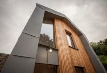 green building store windows