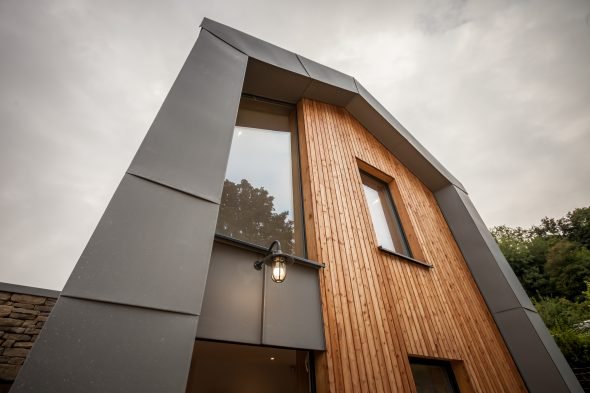 green building store windows