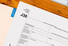stock transfer form j30