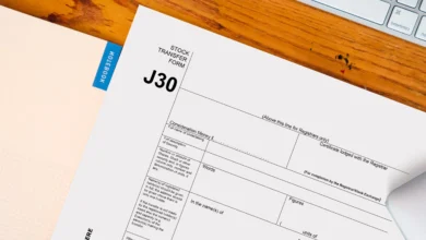 stock transfer form j30
