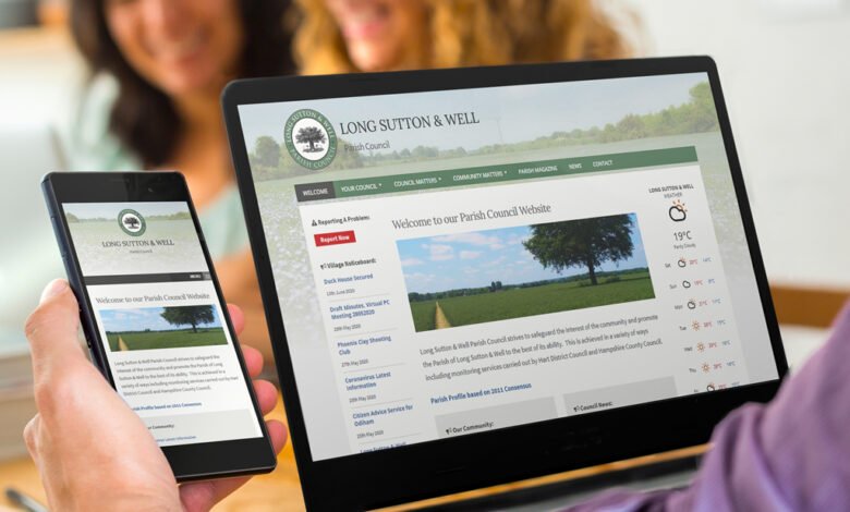 parish council websites