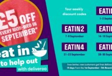 deliveroo student discount code