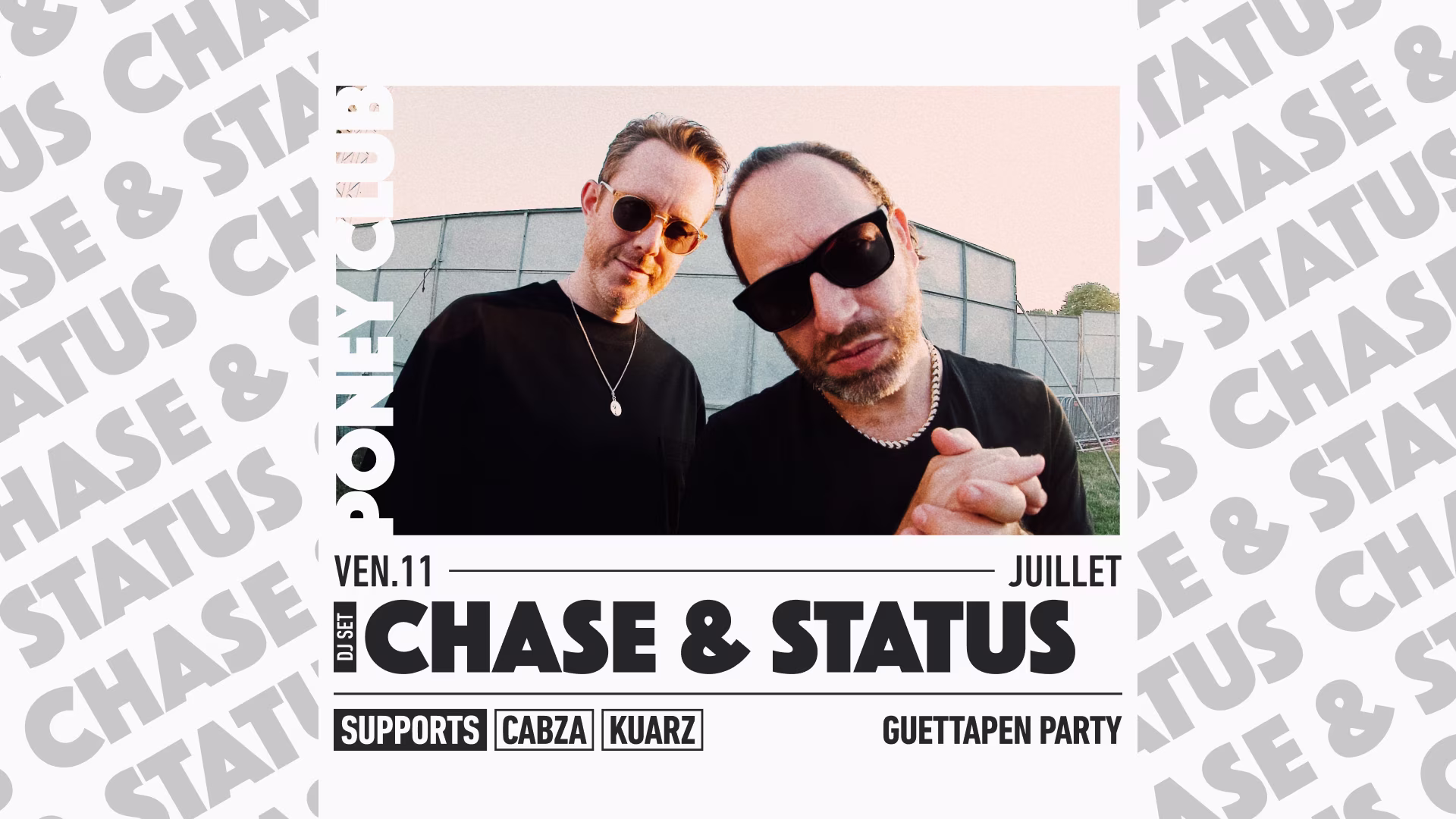 chase and status upcoming events