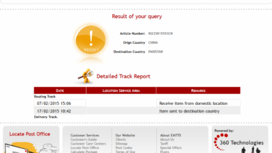 post office tracking returns