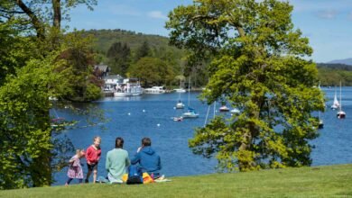 fell foot paddle boarding