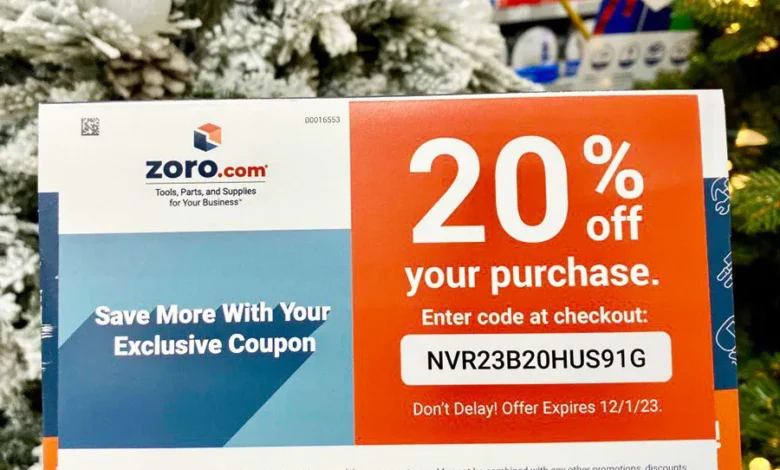 zoro discount code
