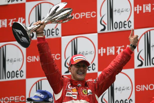 michael schumacher family announcement grandchild