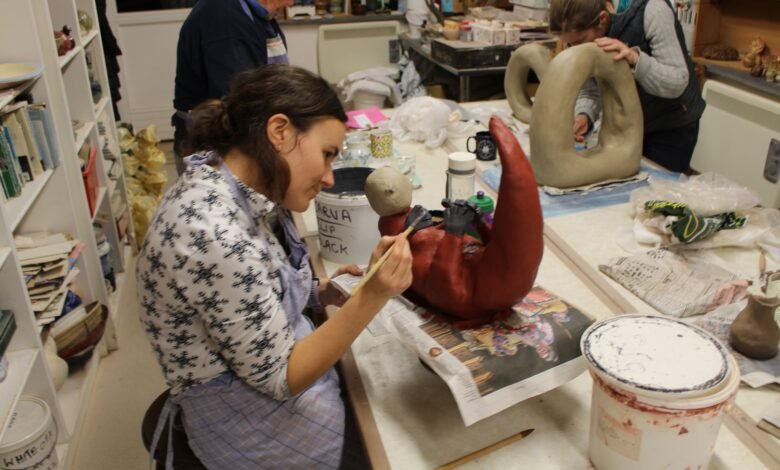 pottery class devon
