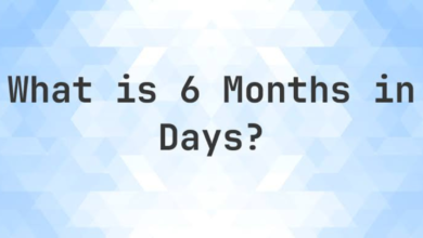 how many days is 6 months